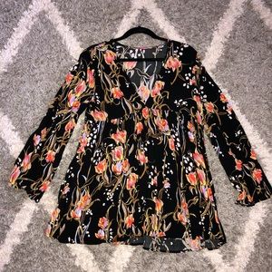 Free People Bella Floral Tunic